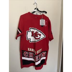 Game day Couture Cotton T- Shirt Dress With Arrow Strips Size Small